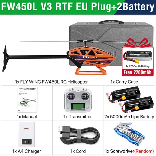 Fly wing fw450l 6ch gps - wing,