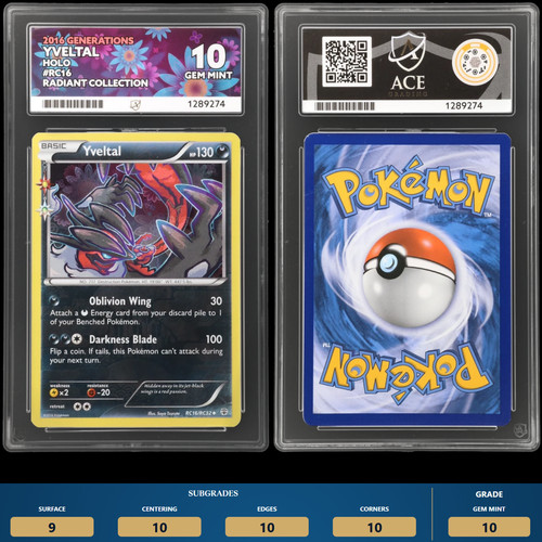 Yveltal holo radiant colletion - yveltal,