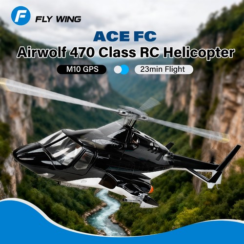 Flywing airwolf scala - airwolf, rc