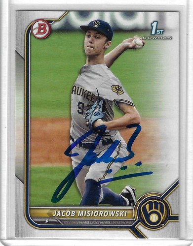 Jacob misiorowski autografo - misiorowski,