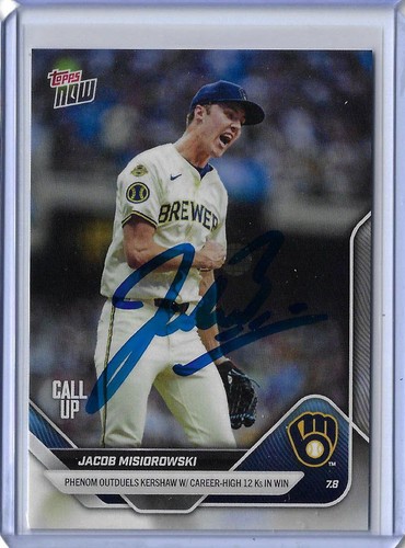 Jacob misiorowski autografato - misiorowski,