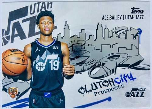 Ace bailey jazz 2025 - ace, topps