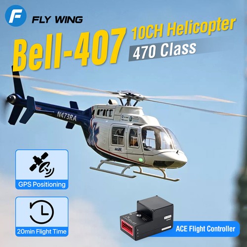 Flywing bell 407 elicottero - flywing, bell-407