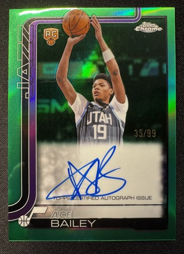 Ace bailey 2025 topps - bailey, 2025-26